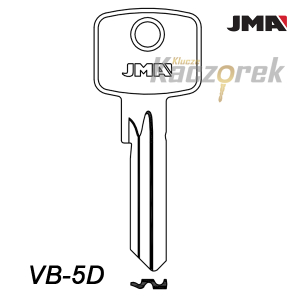 JMA 215 - klucz surowy - VB-5D